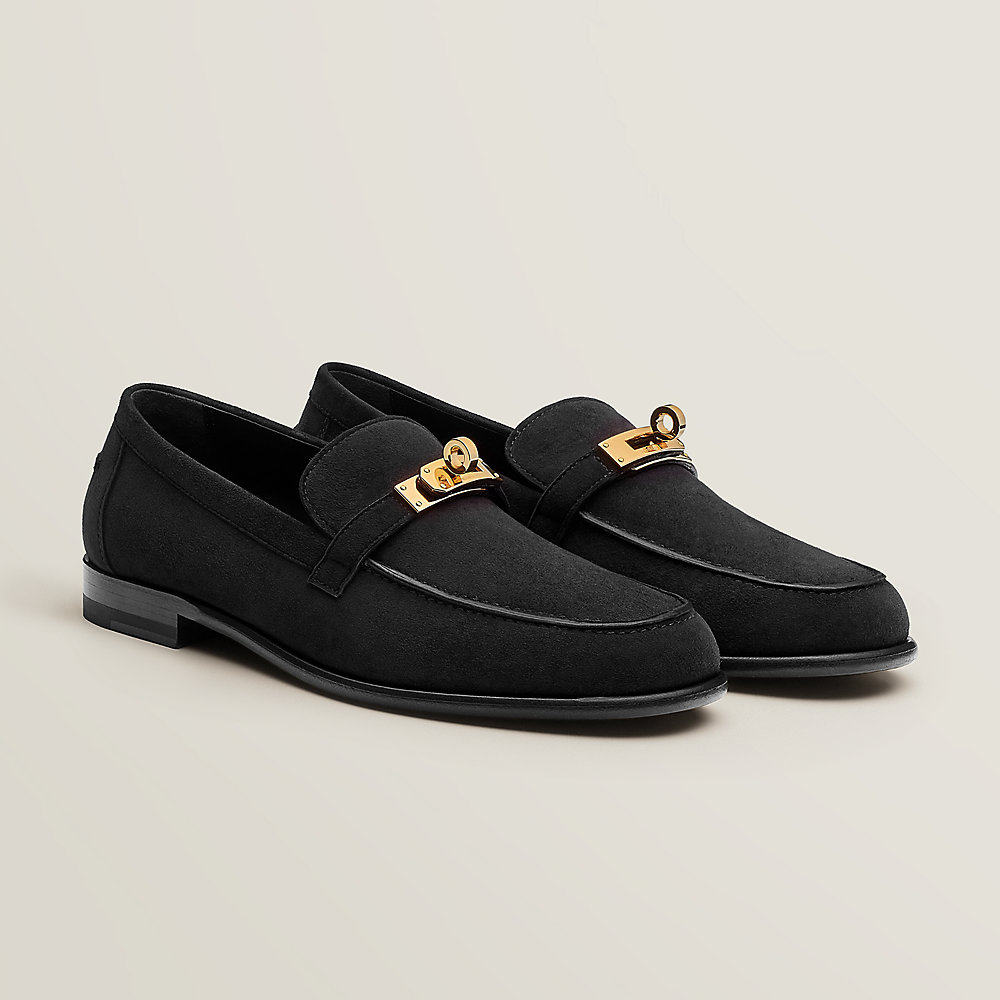 Black and deals rose gold loafers